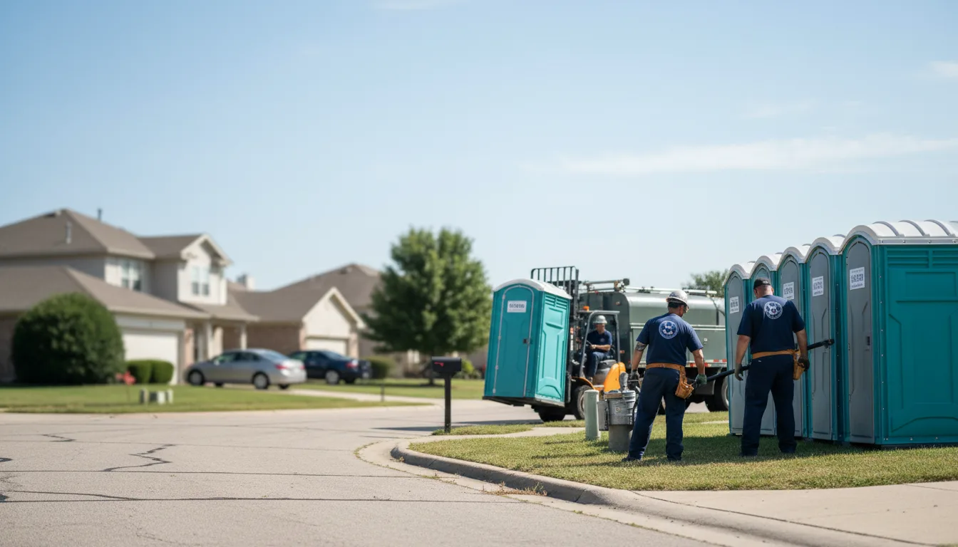 Porta Potty Rental in Hiram, OH near me